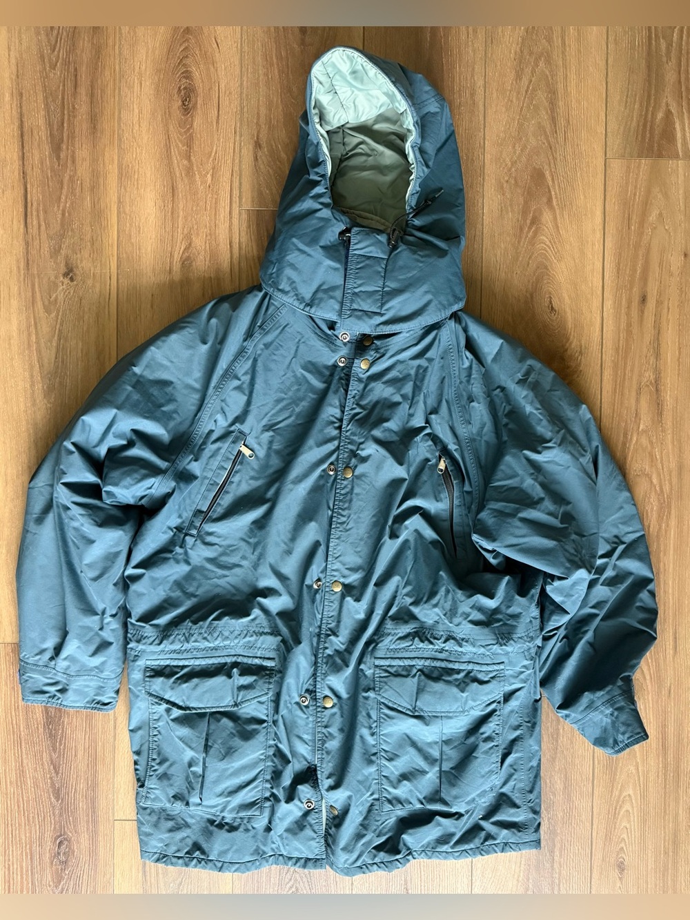 Vintage 90s LL BEAN Maine Wardens Parka GoreTex Jacket XL Coat Made In USA